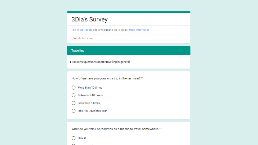 3Dia Survey