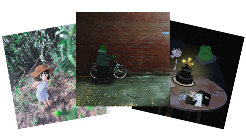 assorted revoir artworks