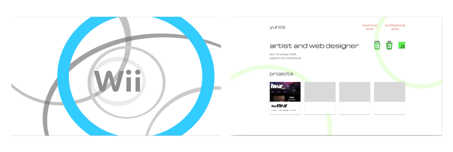 Nintendo Wii rings and early portfolio comparison