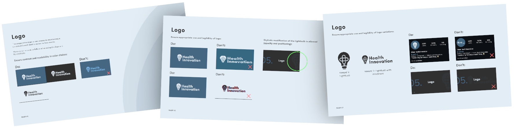 Dos and Don'ts of the brand Logo