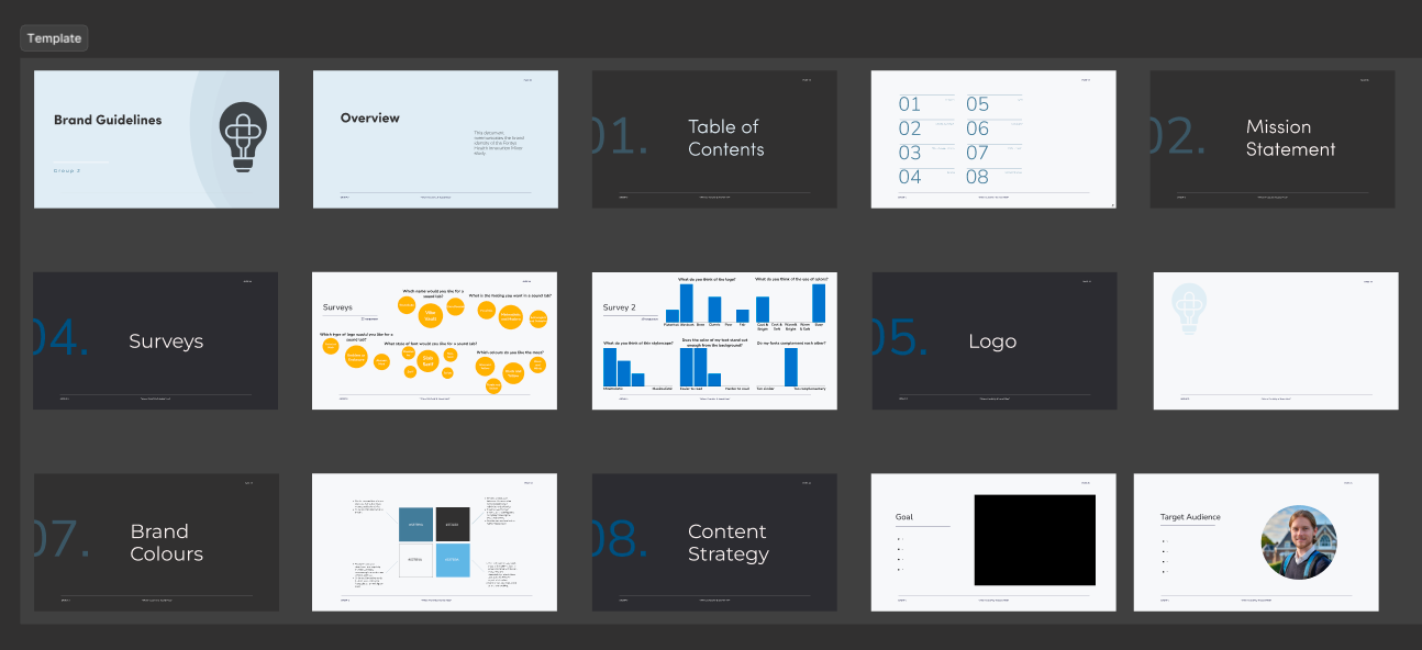 Brand Guide template